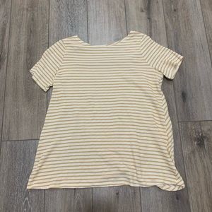 Yellow Striped Shirt